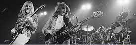 Rush, onstage at a concert