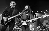 Rush performing live